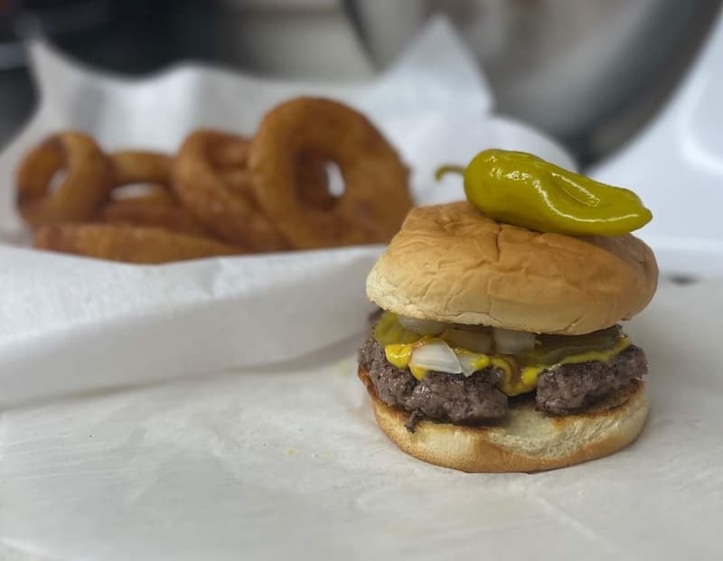 larry's famous hamburgers